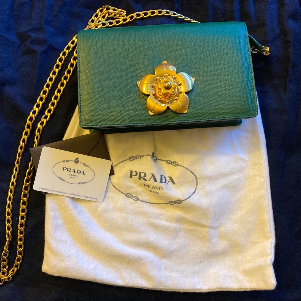 Prada Saffiano Leather Crossbody